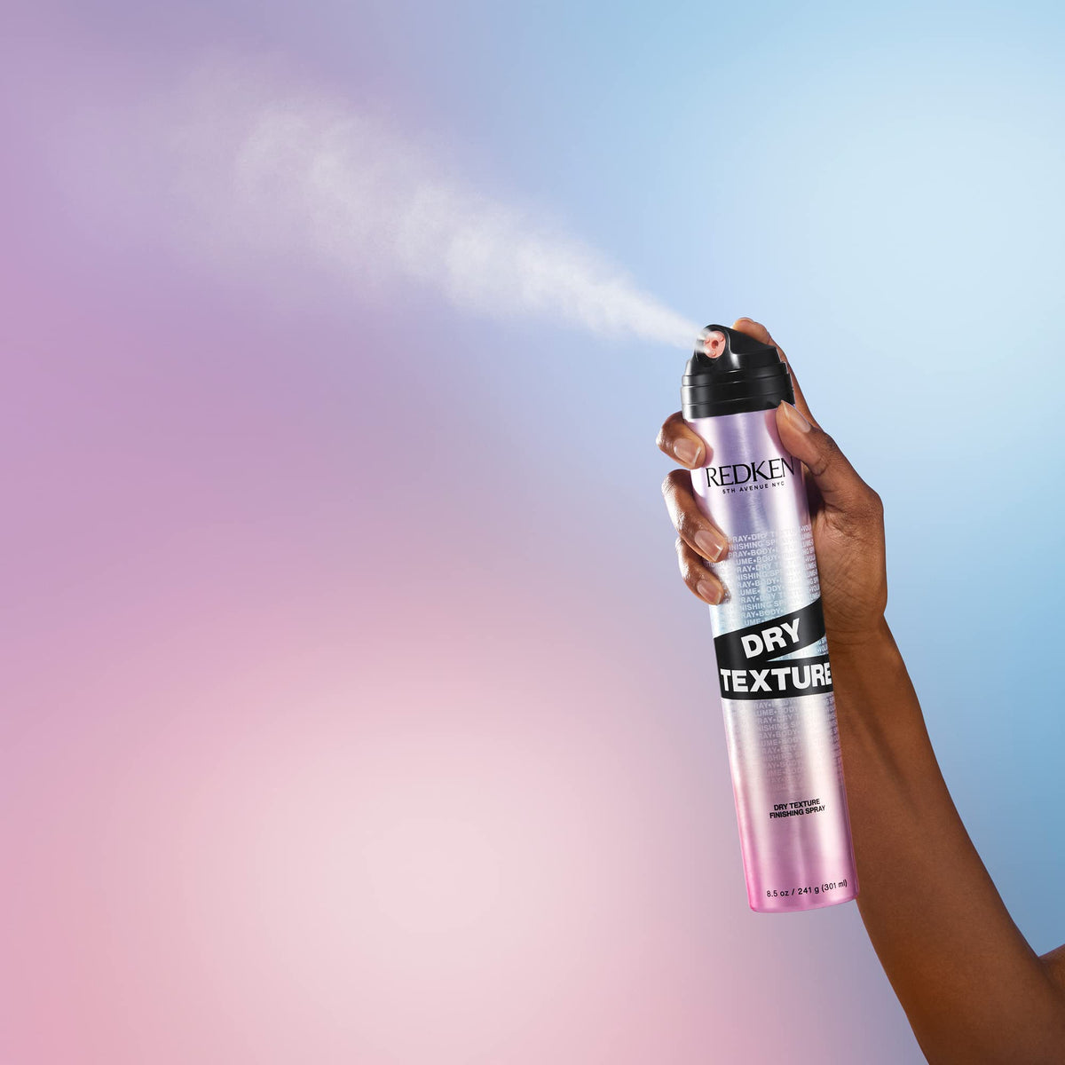 Redken dry texture styled beachy waves in lifestyle scene for effortless look