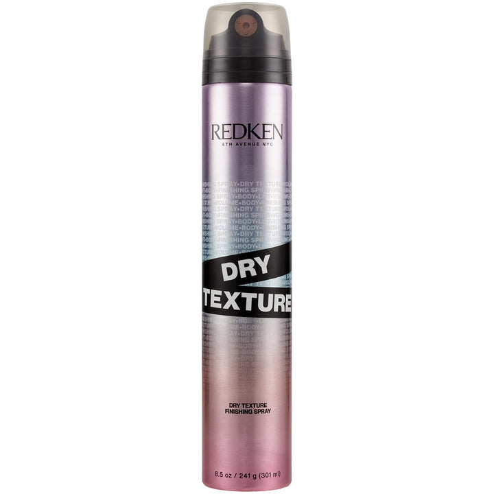 Redken dry texture front packaging showing product and brand benefit