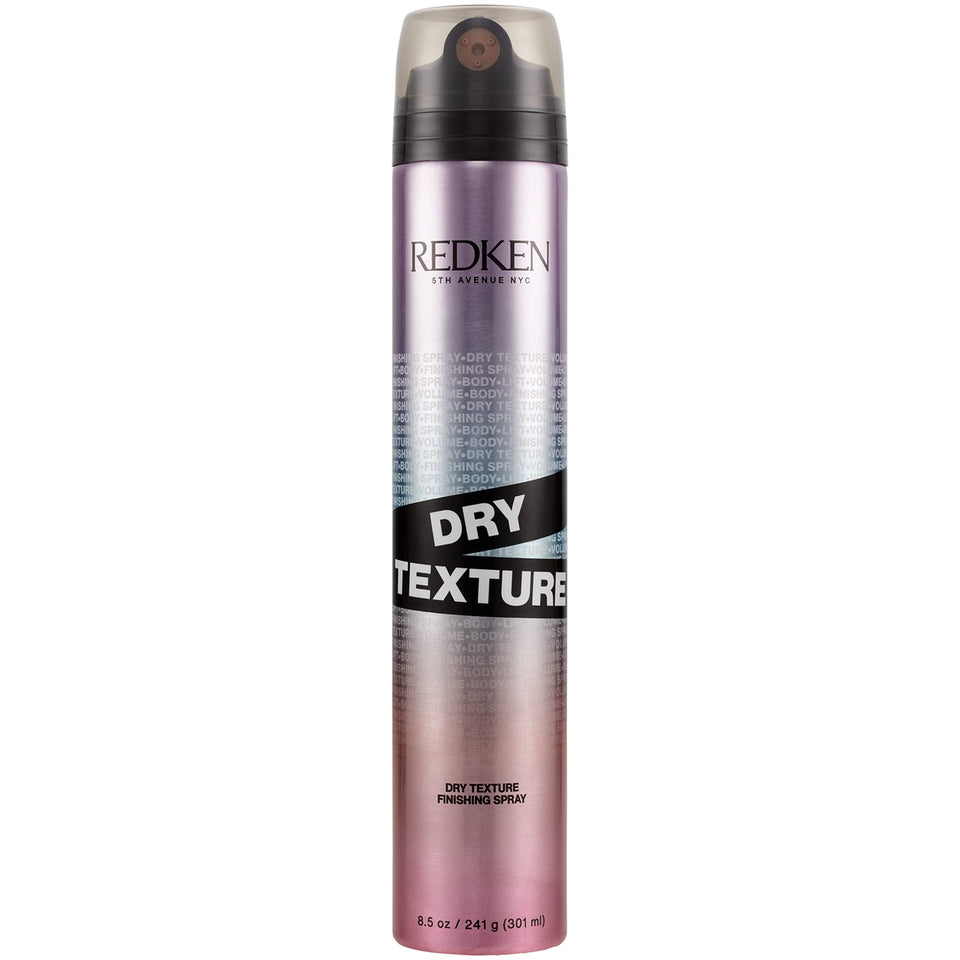 Redken dry texture front packaging showing product and brand benefit