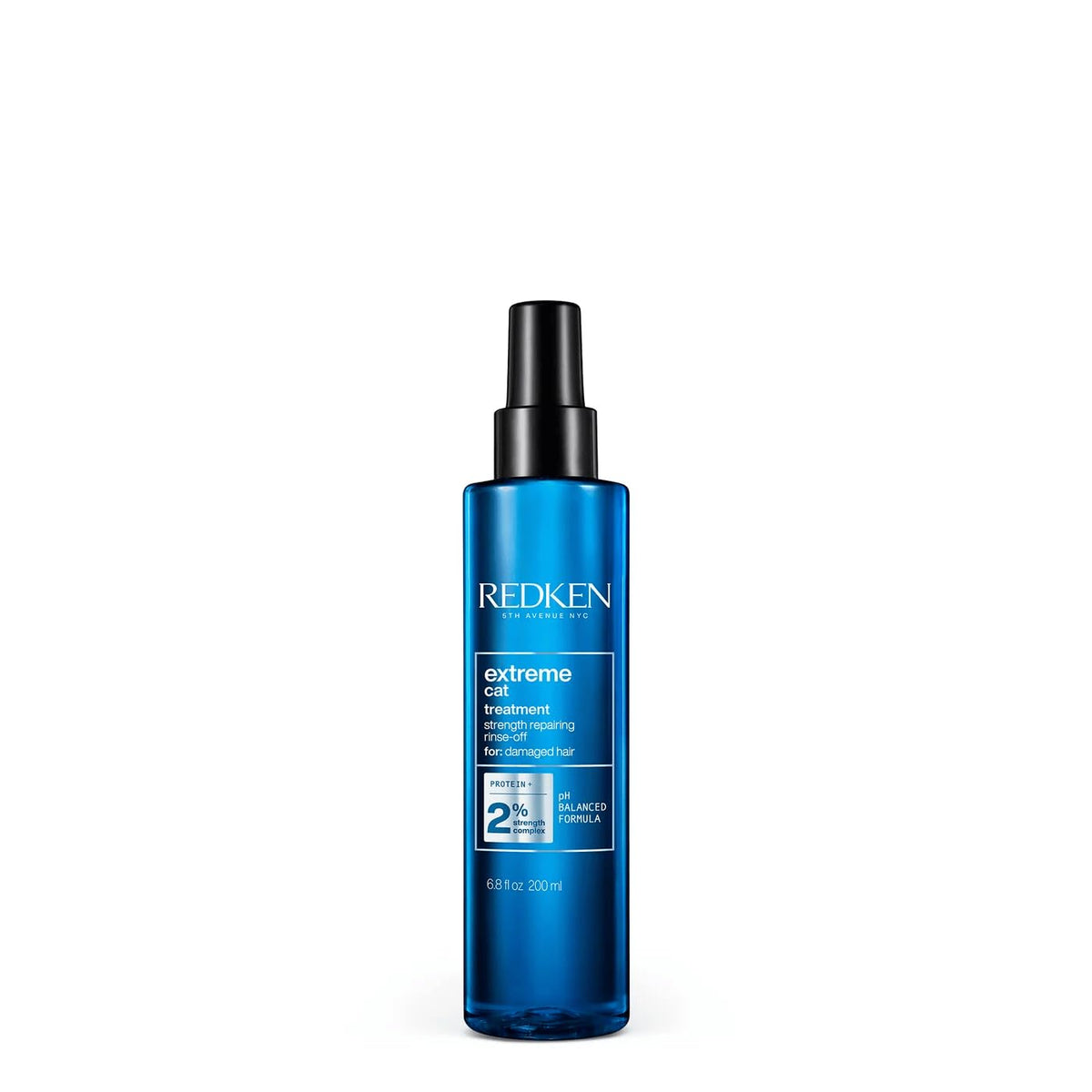 Redken Extreme CAT front packaging shows product and benefits