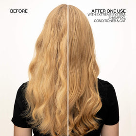 Redken Extreme Conditioner pump dispensing controlled amount for convenience