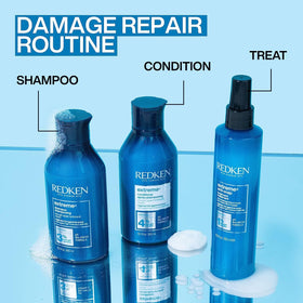 Redken Extreme Conditioner creamy texture swirl showing rich protein-rich formula