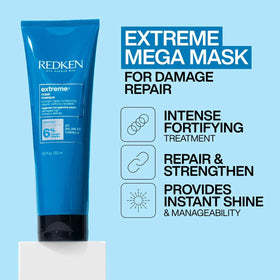 Redken jar open showing creamy texture for intense conditioning benefit
