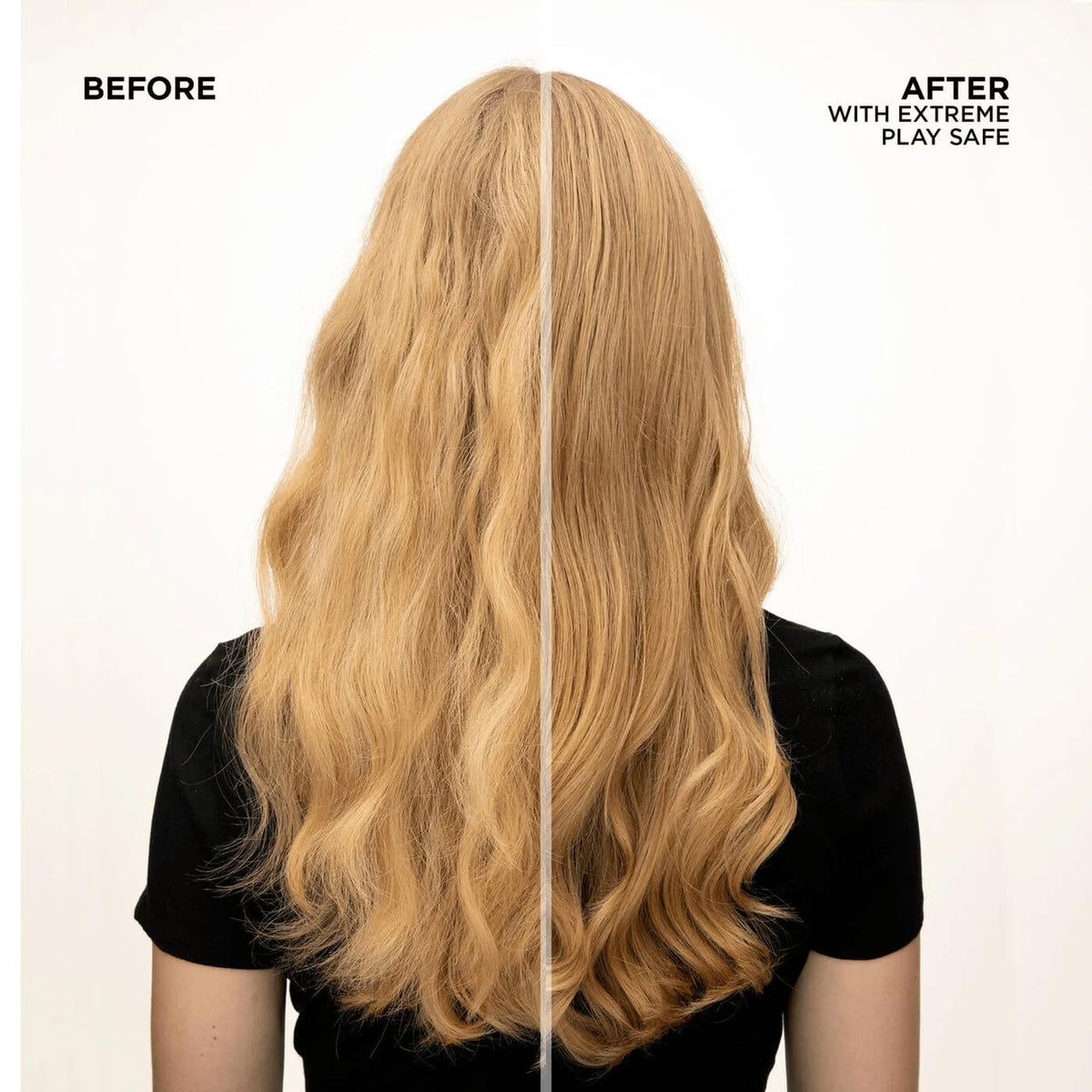 Redken product texture on hair strand showing smoother cuticle