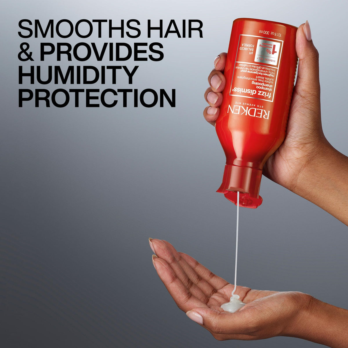 Redken Frizz Dismiss babassu oil ingredient visual for moisture shield