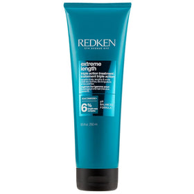 Redken front packaging showing Extreme Length mask and professional benefits