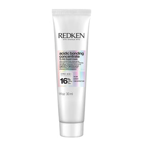 Redken front packaging of 5 Minute Liquid Mask showing product label and size benefit