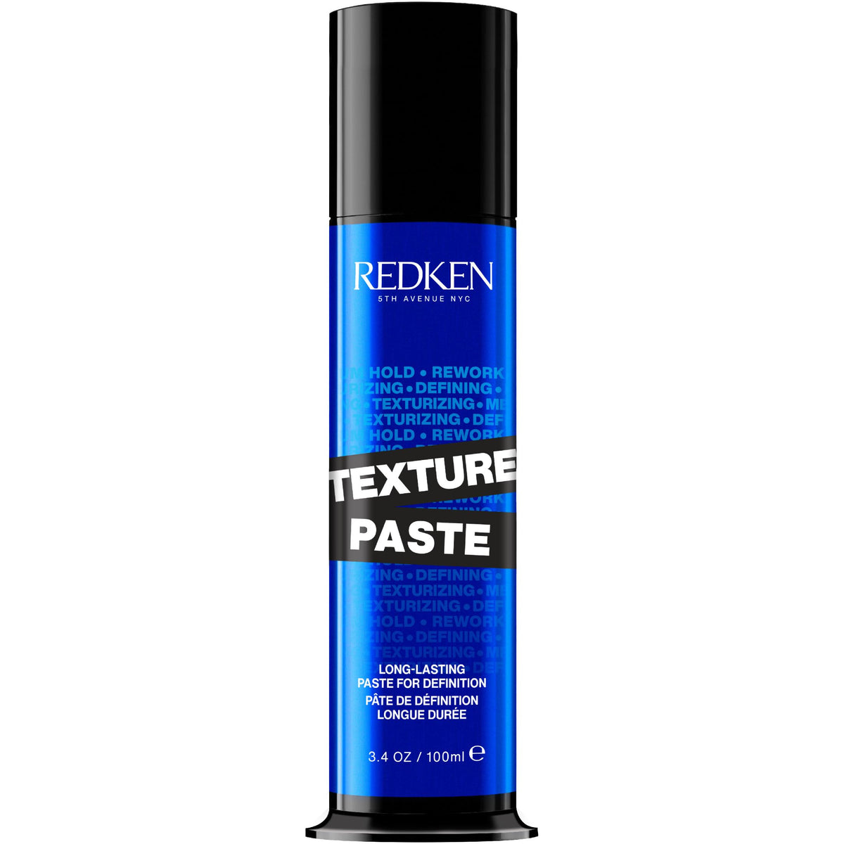 Redken front packaging showing product and easy-identify label benefit