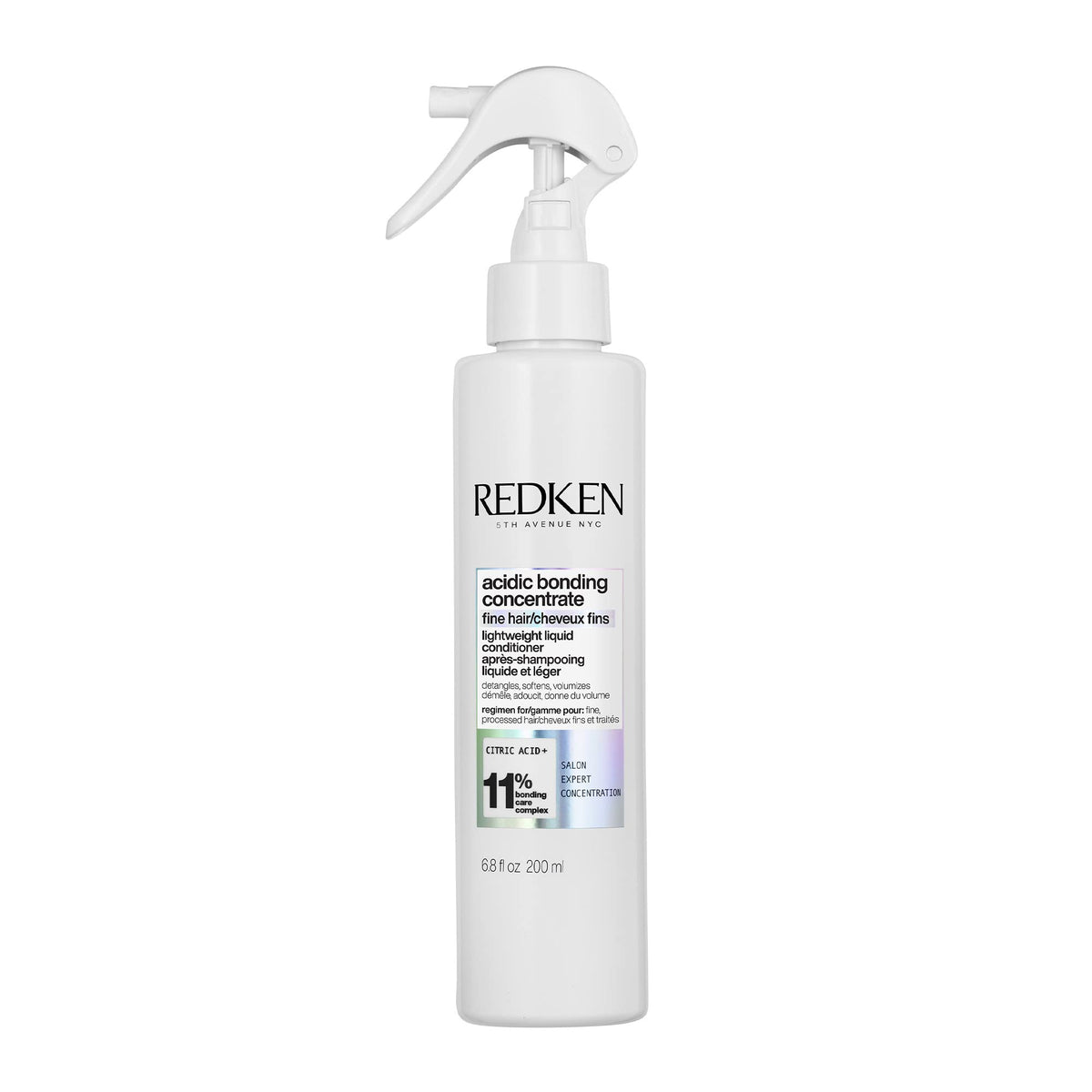 Redken front packaging showing bottle and brand for clear product identification and trust