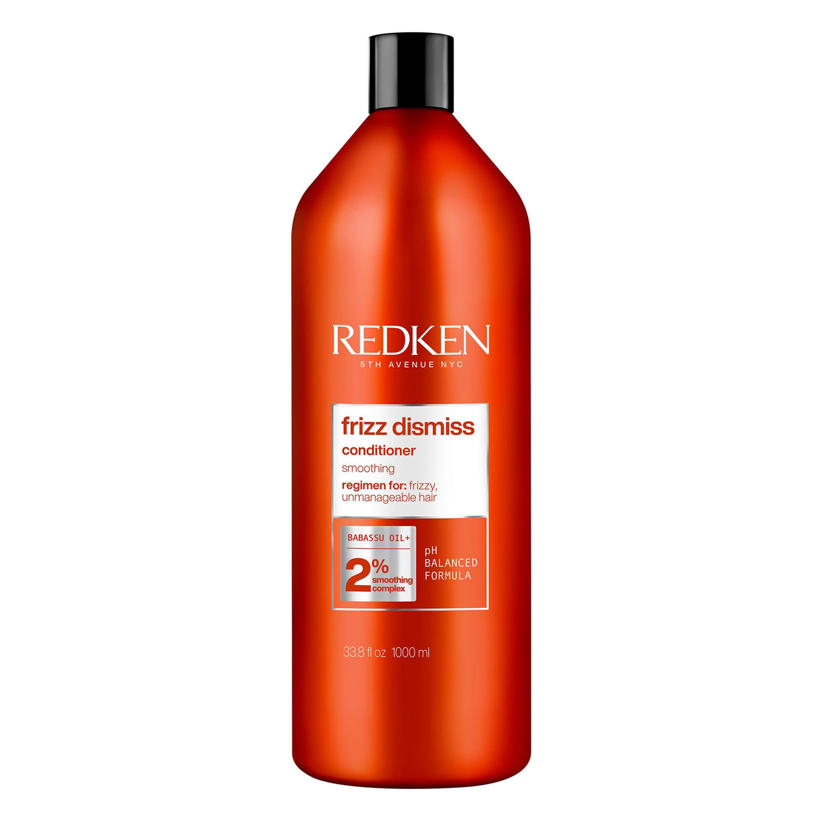 Redken front packaging showing bottle and label for clear identification and trust