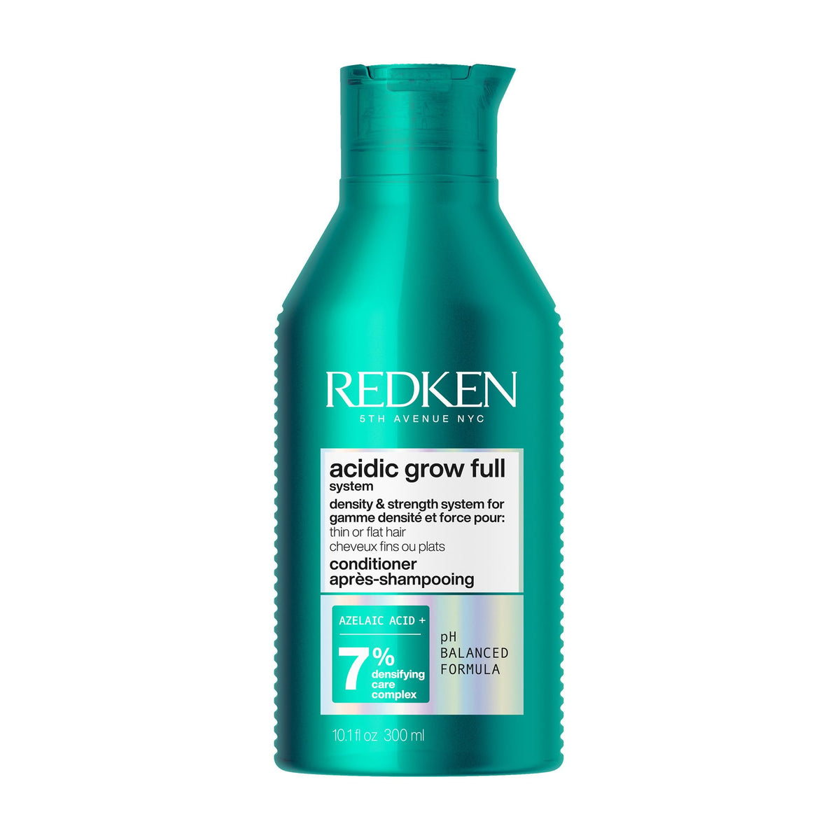 Redken front packaging showing bottle and brand for easy identification and trust