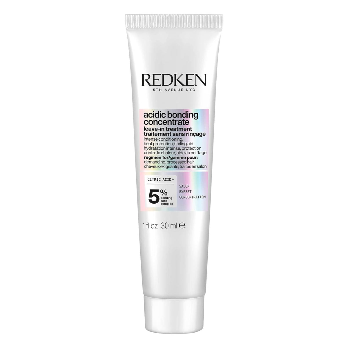 Redken front packaging showing product and professional branding for quick recognition