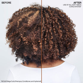 Redken label close-up highlighting ingredients and professional formulation benefits