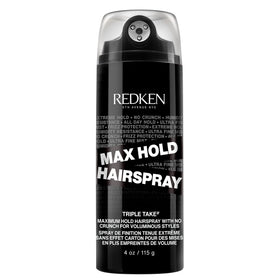 Redken Max Hold Hairspray 32 front packaging showing brand and product benefits