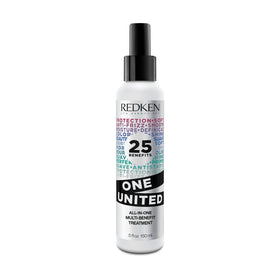 Redken One United front bottle view showing product and benefits