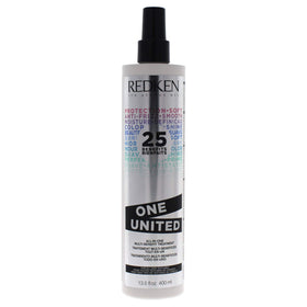Redken One United front bottle showing sleek label and size benefits