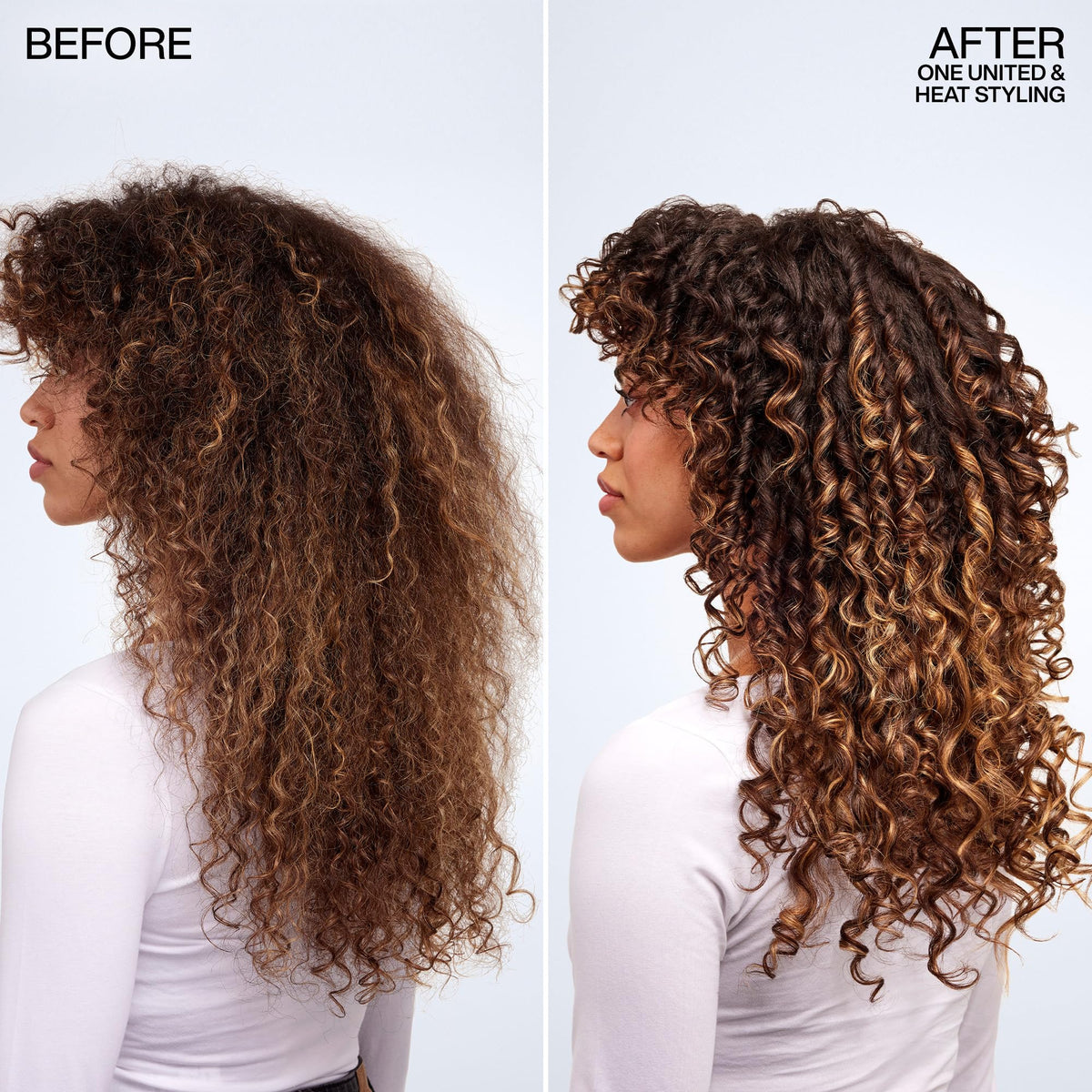 Redken One United mist nozzle spraying fine mist for even coverage