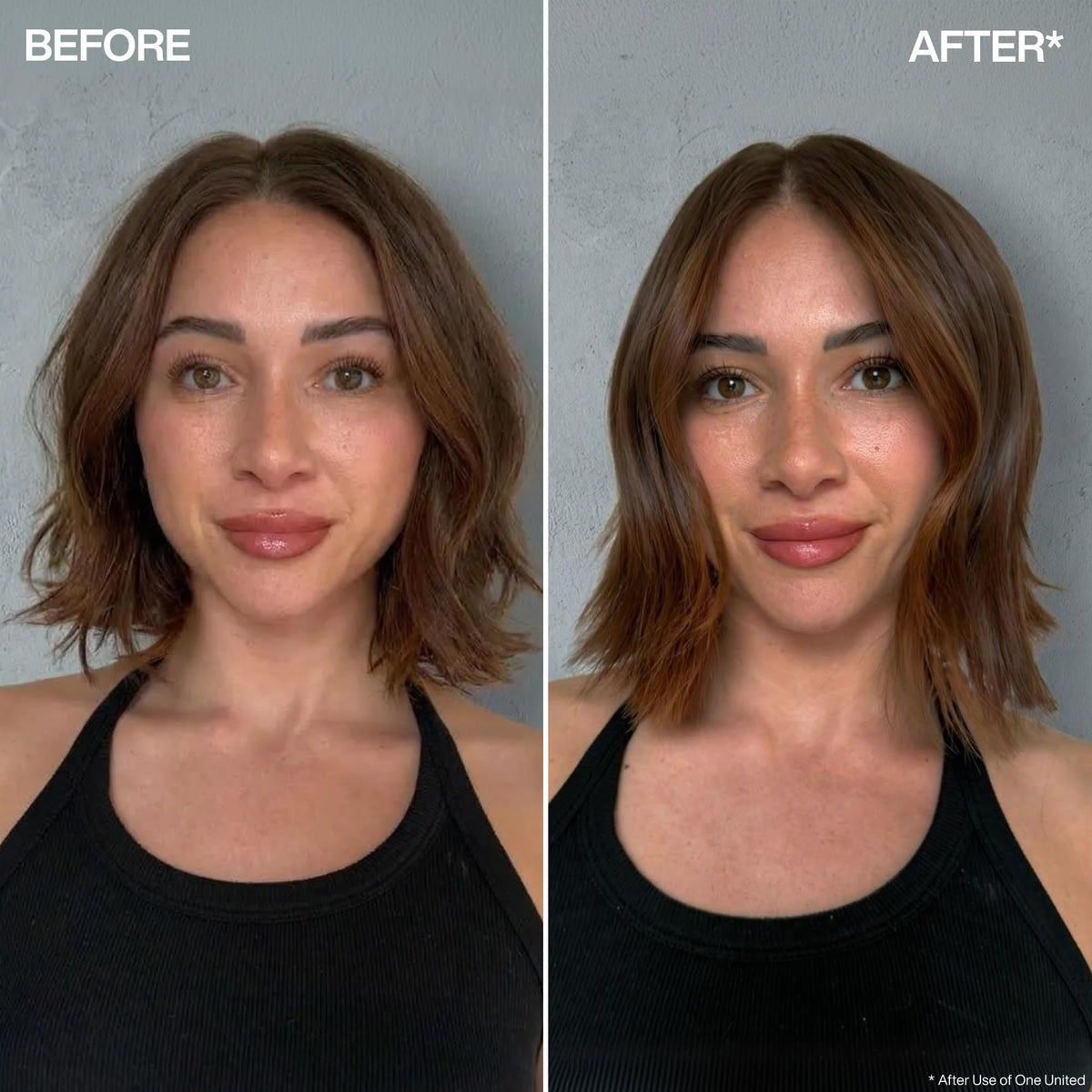 Redken One United texture on damp hair delivering detangling benefit