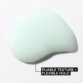 Redken pliable paste before and after styling comparison showing added texture and natural separation
