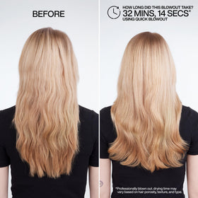 Redken texture closeup revealing lightweight, bi‑phase formula benefits