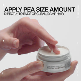 Redken product next to a hand showing scale for travel-friendly sizing benefit