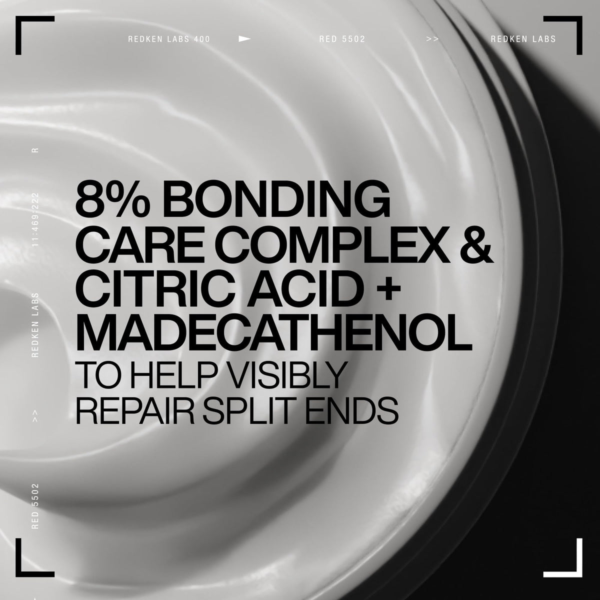 Redken on styled hair with flat iron illustrating heat protection benefit