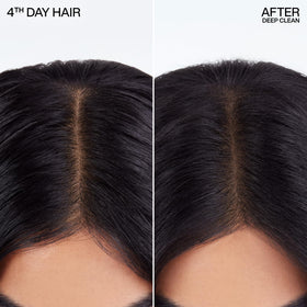 Redken starch texture close-up highlighting rice and potato starch oil absorption