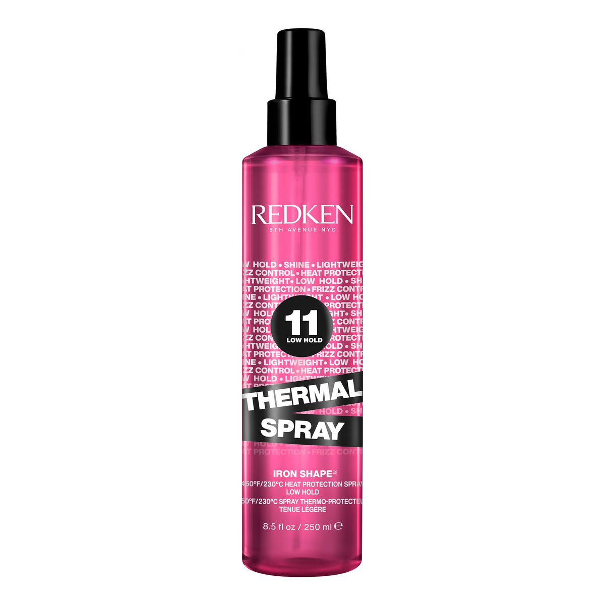 Redken Thermal Spray 11 front packaging showing label and benefits