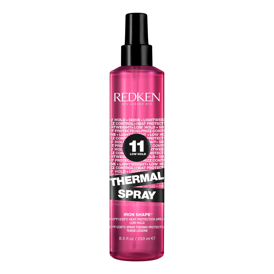 Redken Thermal Spray 11 front packaging showing label and benefits