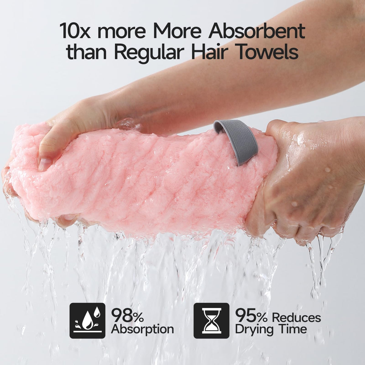 REDKISS towel folded inside gym bag for convenient travel-ready use