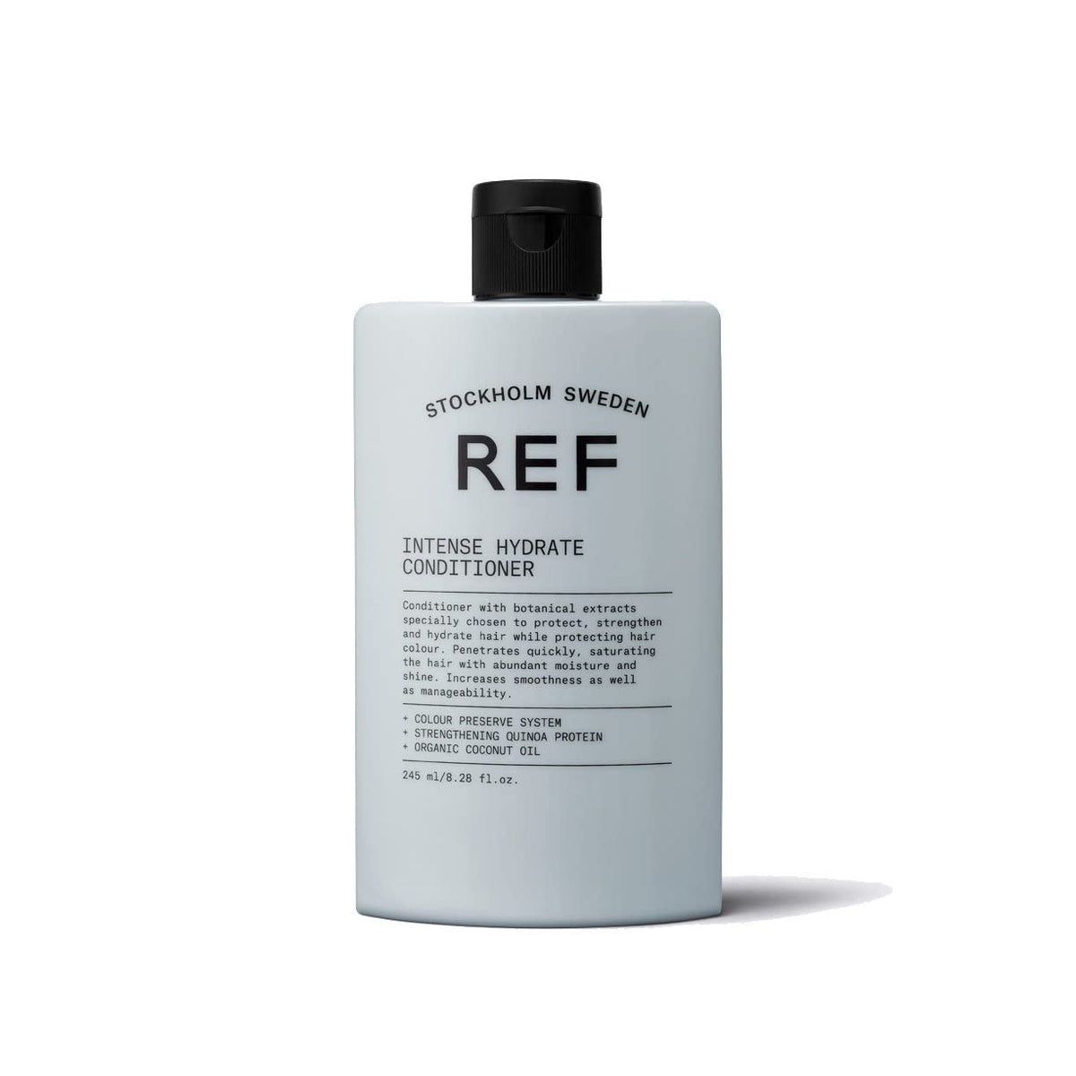 REF Intense Hydrate conditioner front bottle showing label and hydrating benefit