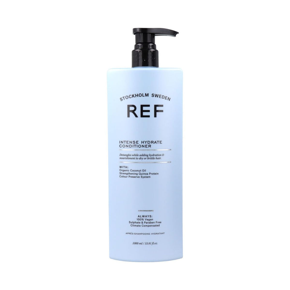 REF bottle front packaging showing 1000ml size and color-protecting benefits