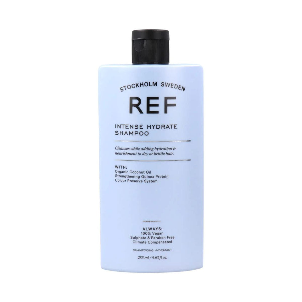 REF front bottle showing label and hydrating benefits