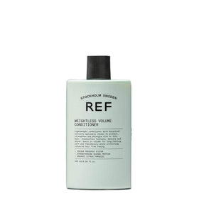 REF conditioner front packaging showing bottle and label for lightweight volume