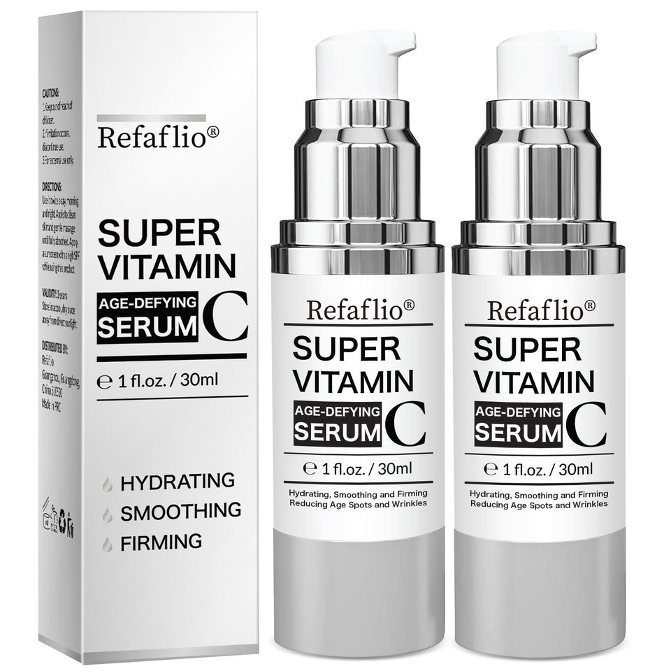 Refaflio front bottle 60ml showing packaging and formula benefit