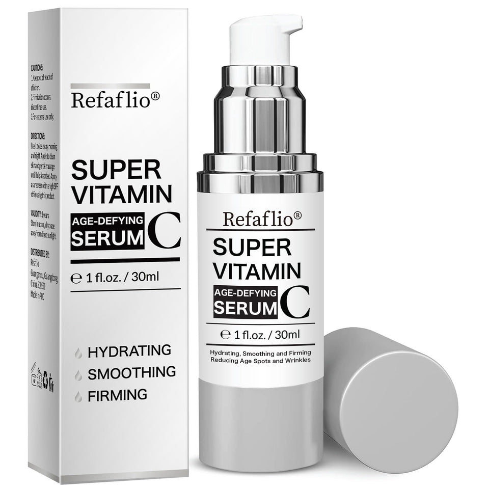 Refaflio front bottle showing label and compact 30ml size for easy travel