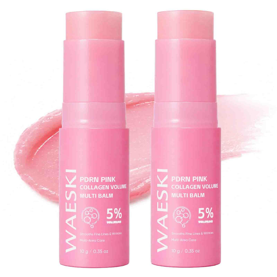 Regpem collagen balm front packaging showing product and twin sticks, easy identification benefit