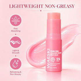 Regpem collagen balm applied under eye, showing quick absorption and smoothing benefit