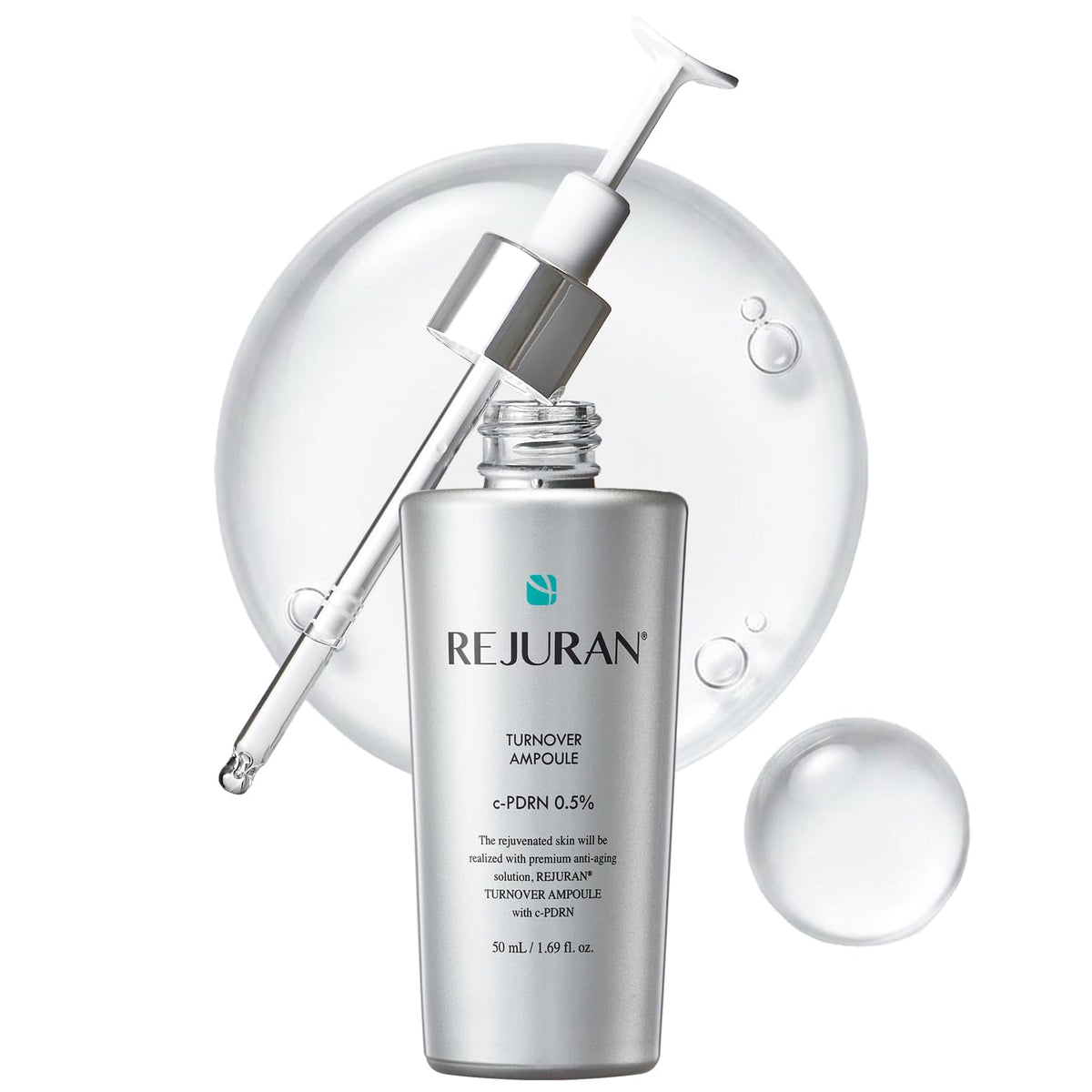 REJURAN front bottle showing clean design and product benefit