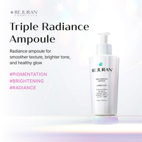 REJURAN texture close-up showing light serum for quick absorption benefit