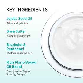 REJURAN applied to neck and face illustrating gentle nourishment and comfort