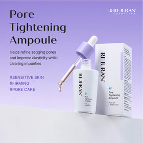 REJURAN dropper dispensing serum showing lightweight texture and absorbency