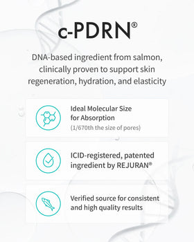 REJURAN before and after scale chart illustrating visible skin improvement