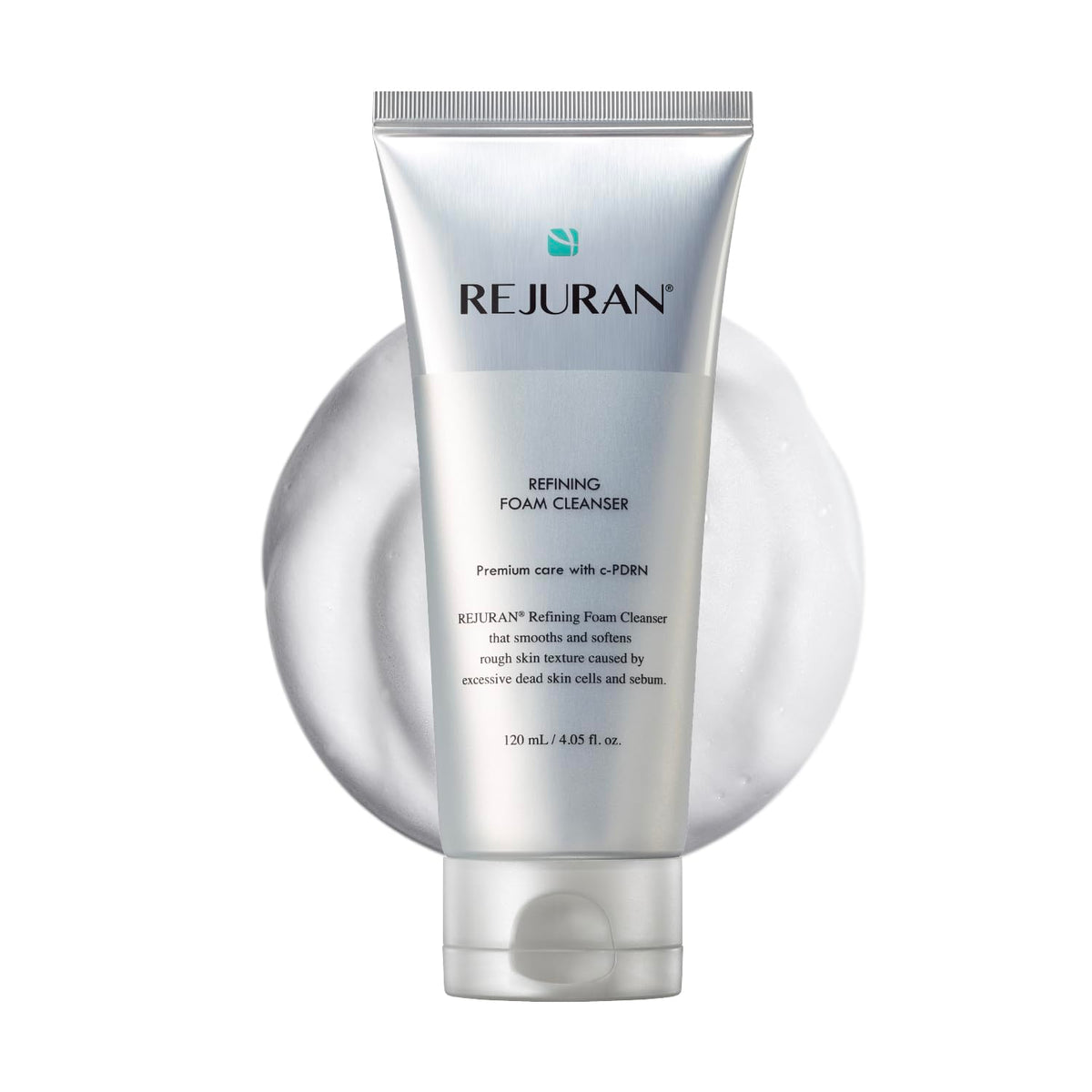REJURAN front packaging showing product and benefits for clear skin