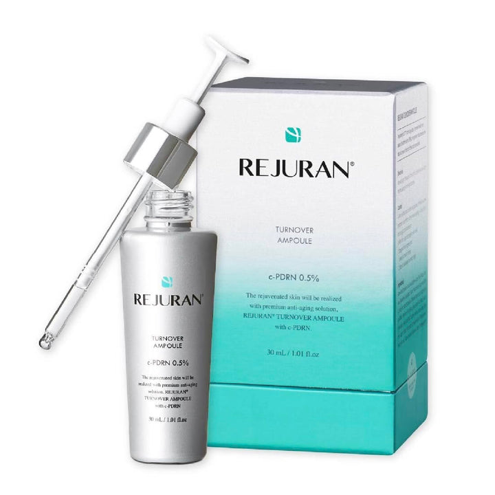 REJURAN front packaging ampoule showing bottle and label, clear clinical presentation and trust