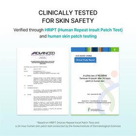 REJURAN lab vial beside ampoule suggesting clinical research and formulated benefit