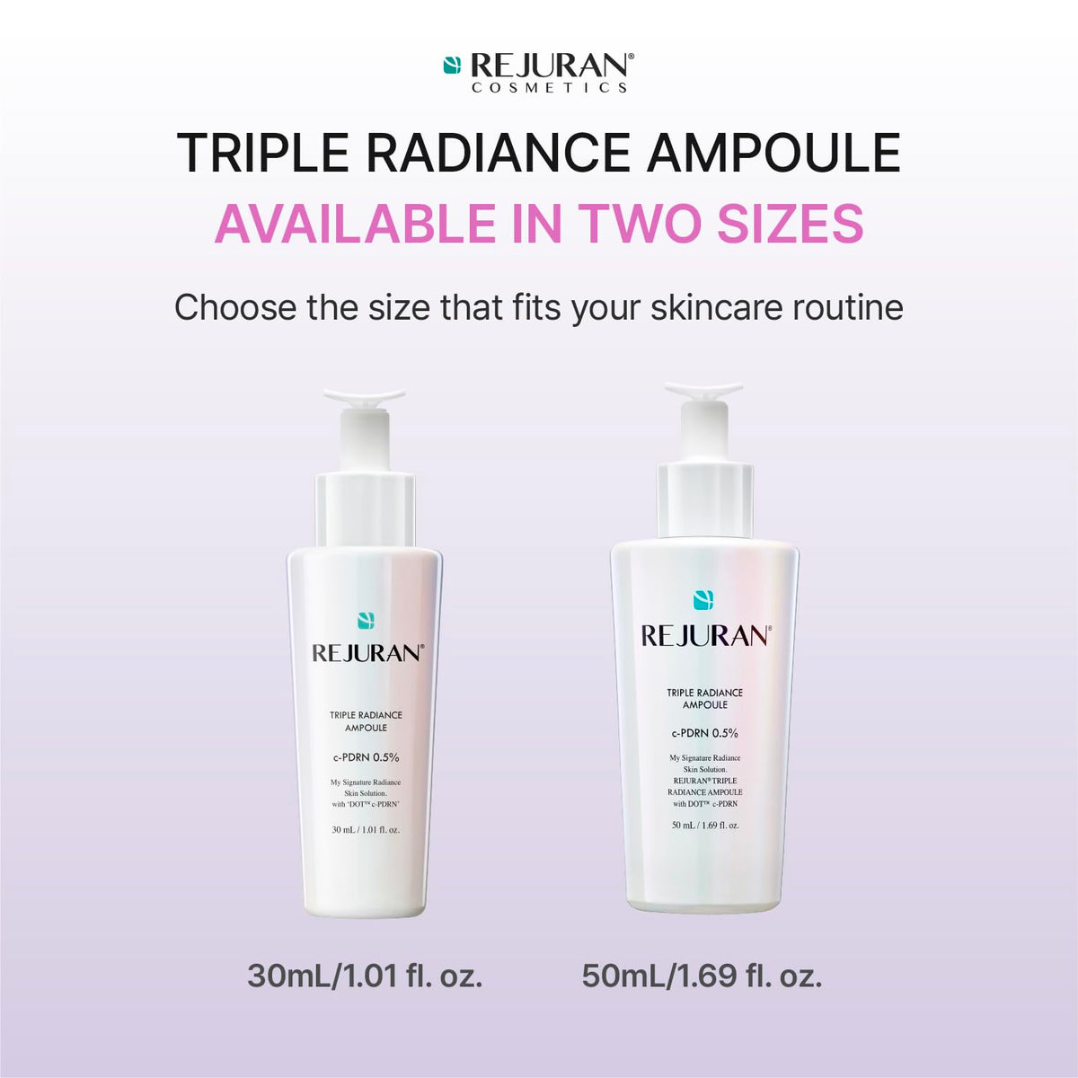 REJURAN on bathroom shelf in lifestyle scene implying daily routine benefit