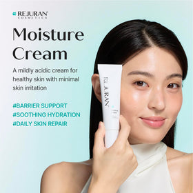REJURAN creamy texture close-up highlighting fast absorption benefit