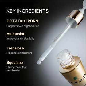 REJURAN ingredients label highlighting c-PDRN and Ceramide NP ingredient clarity