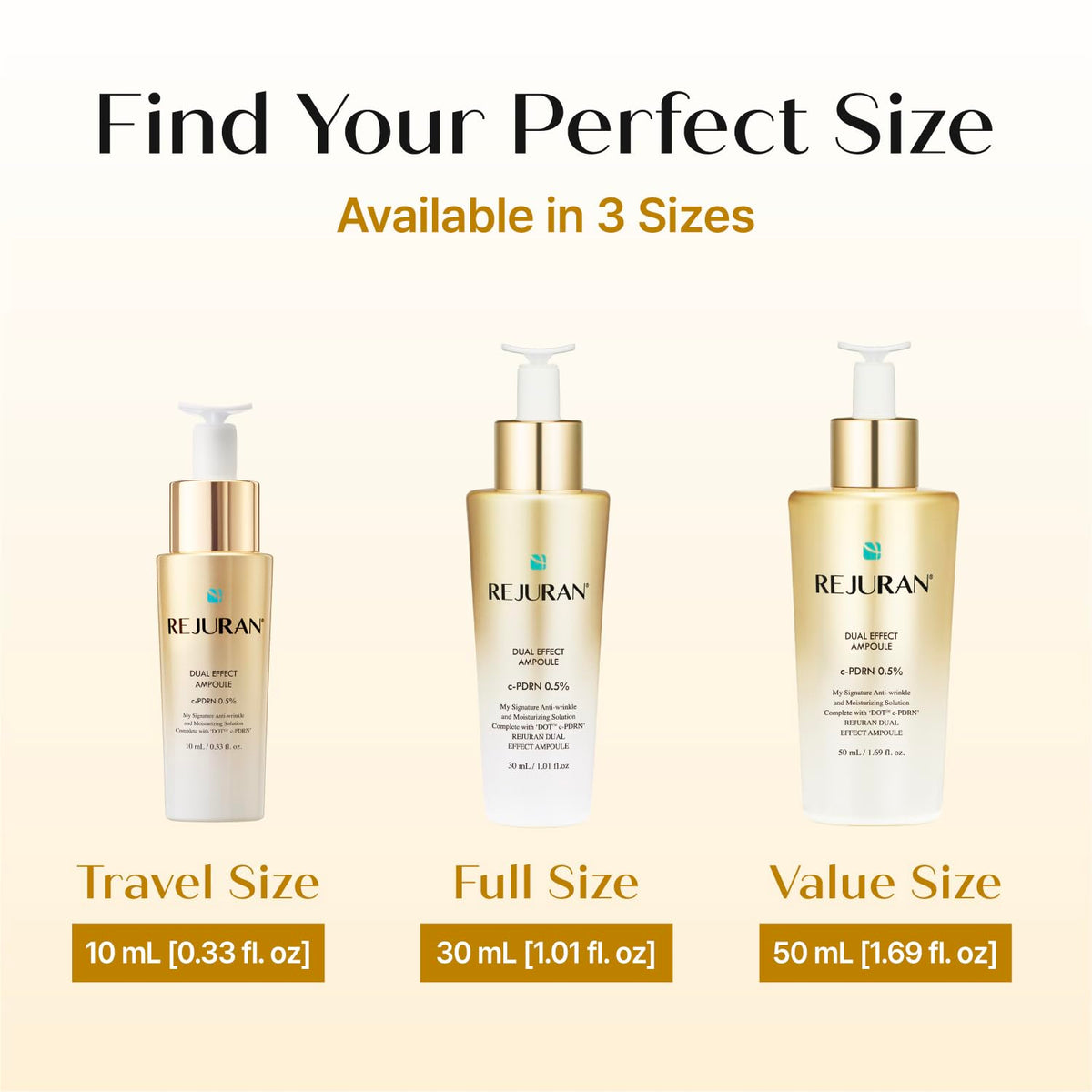 REJURAN lifestyle shot on bathroom shelf suggesting daily skincare routine benefit